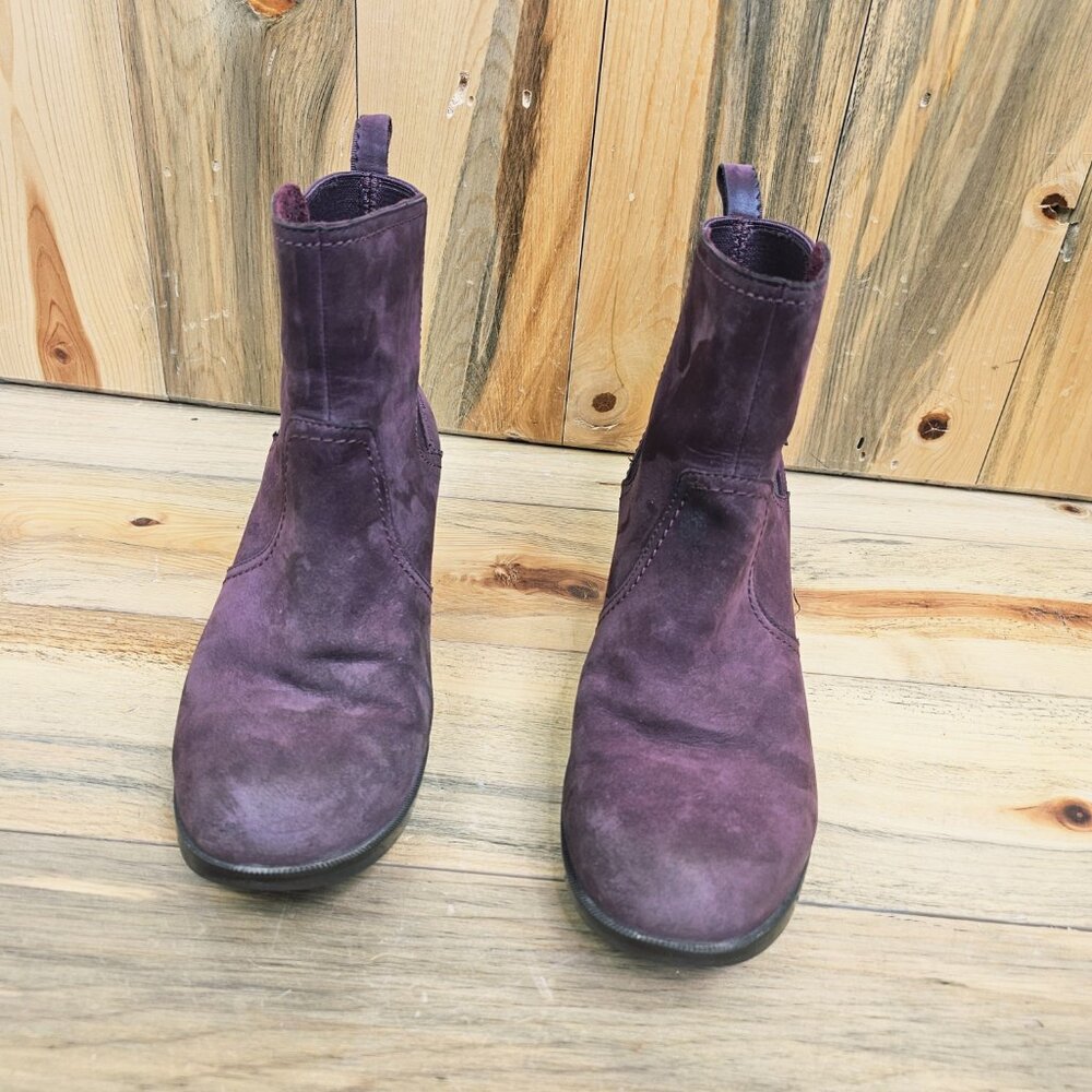 Teva Anaya Plum Purple Waterproof Ankle Boot Size 11 - Picture 4 of 9